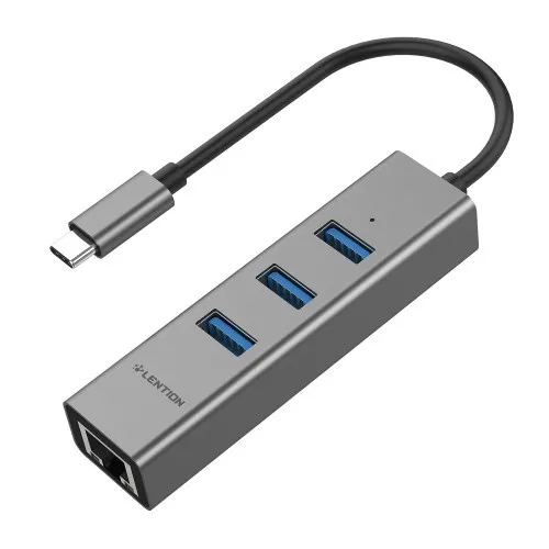 Bộ chuyển đổi USB-C 4 trong 1 Lention C23s